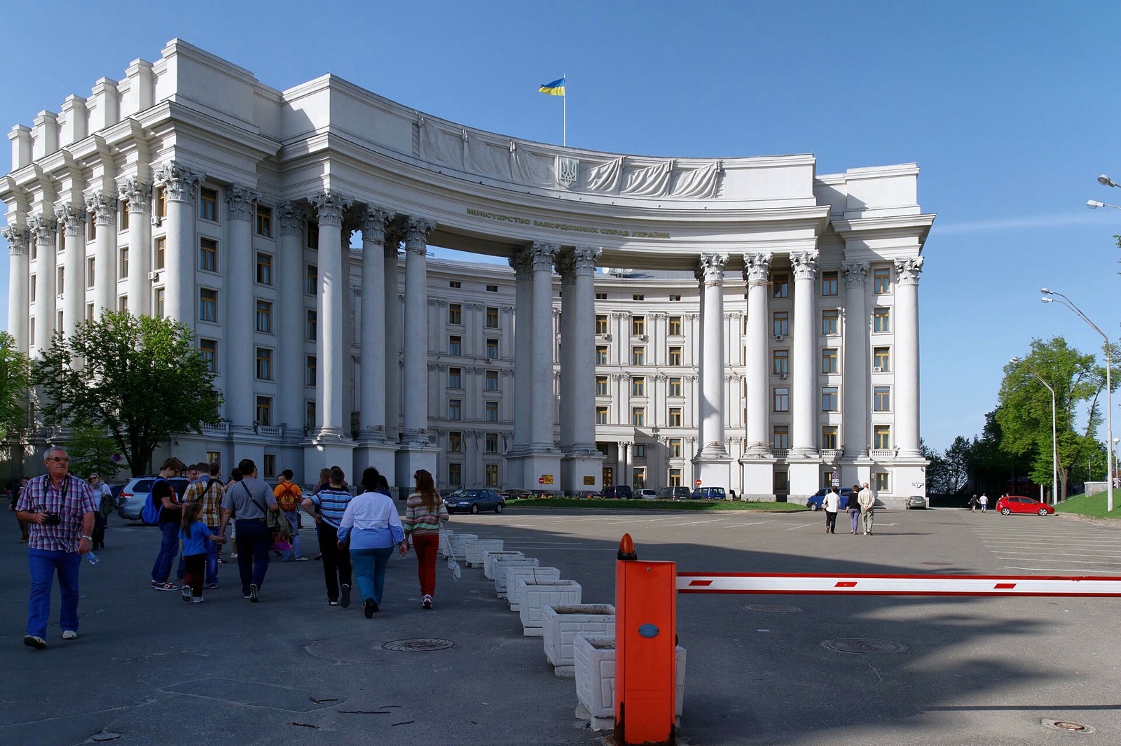 Ukrayna Dışişleri Bakanlığının Kiev'deki binası (arşiv)