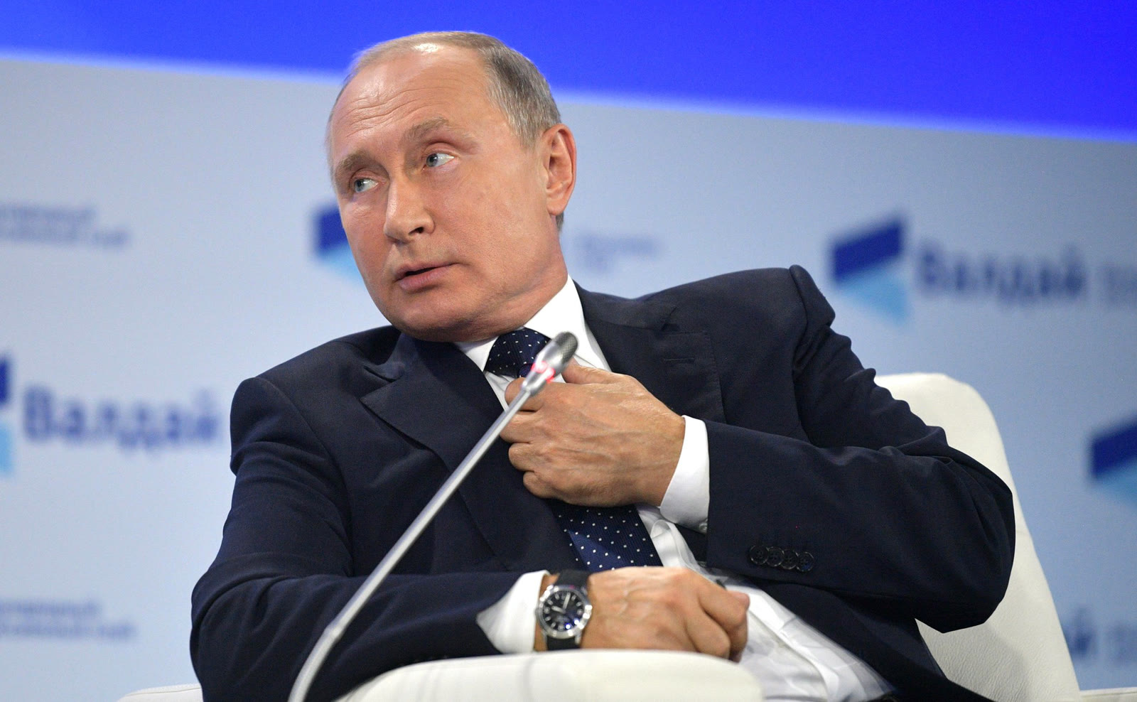 Putin, Valday Kulübü toplantısında (arşiv)