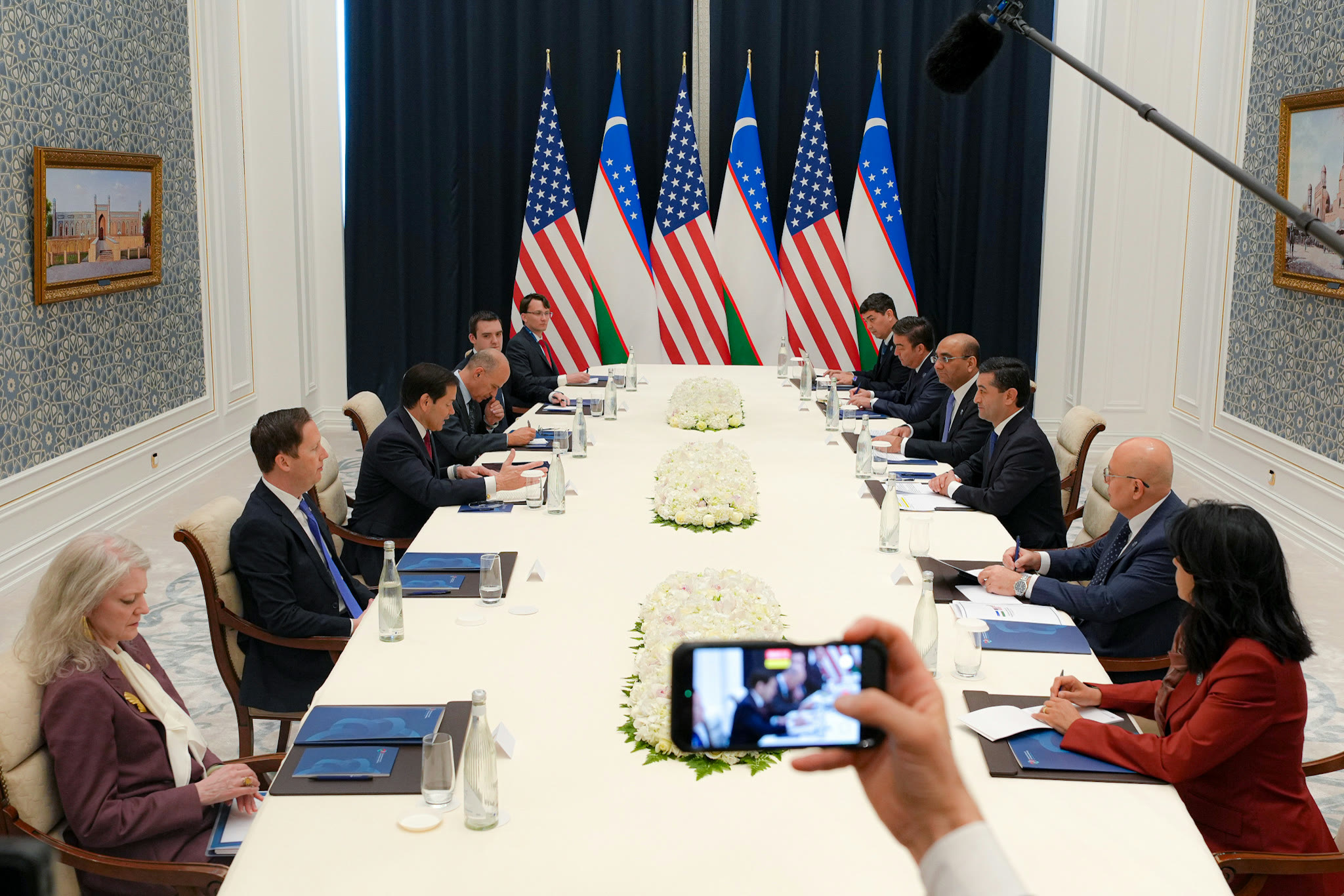 Marco Rubio’s meeting with Uzbekistan’s foreign minister