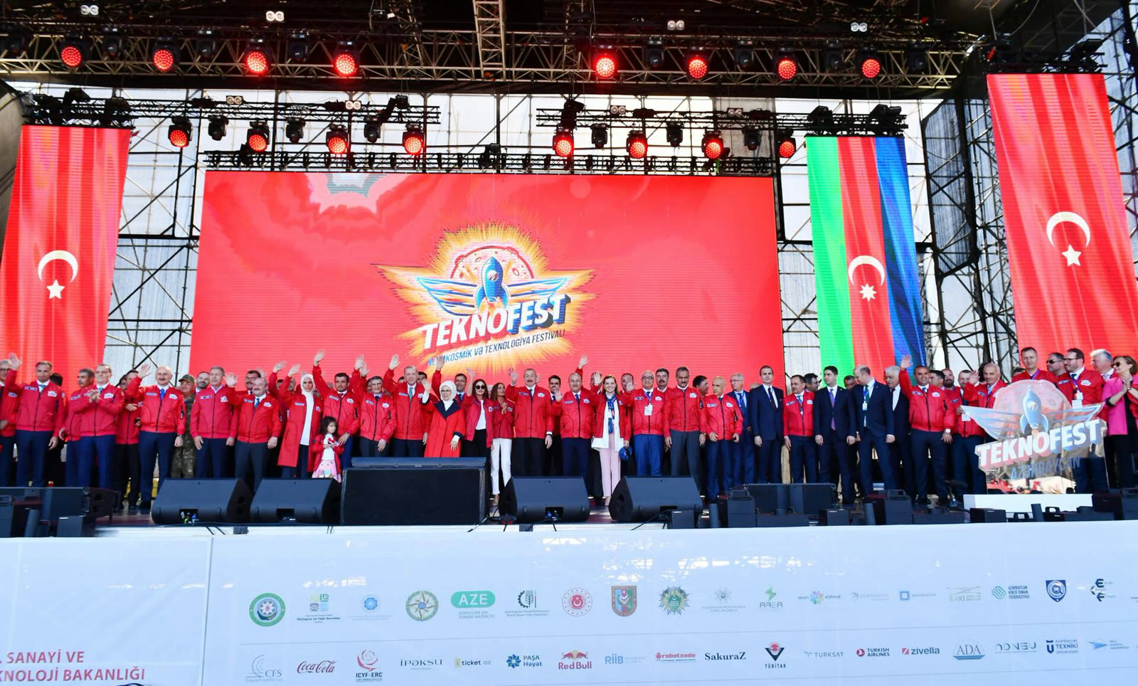 Bakü'deki TEKNOFEST Azerbaycan açılışı (arşiv, 2022)