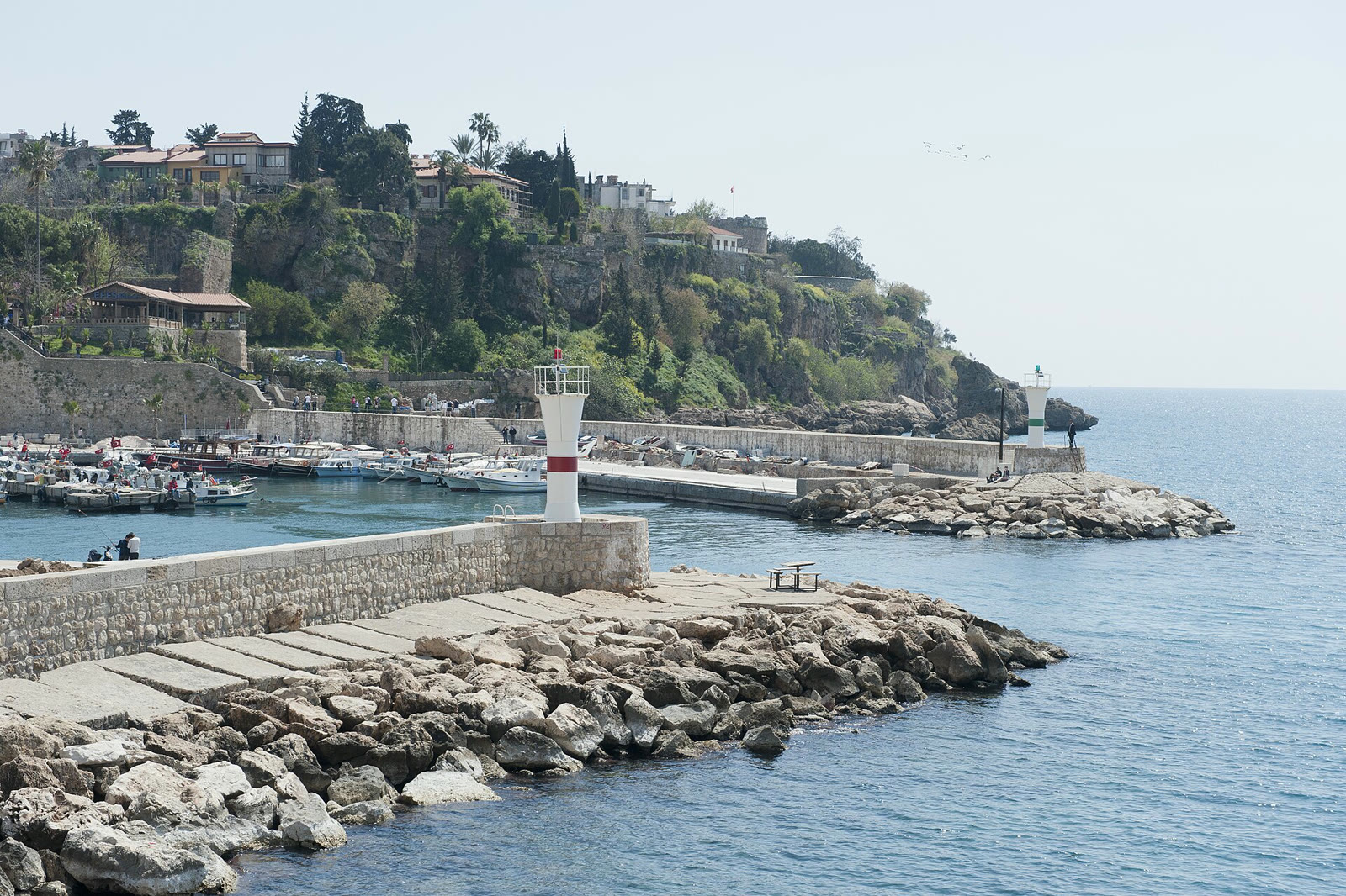 الميناء التاريخي في أنطاليا (أرشيفية)