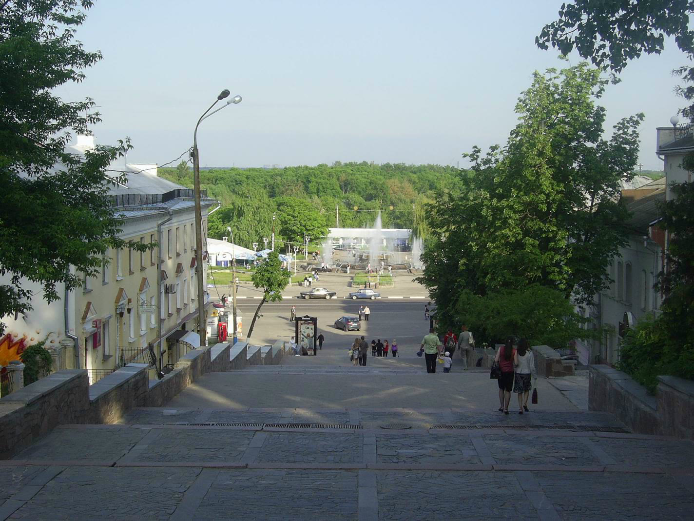 Bryansk kent merkezinden bir görünüm