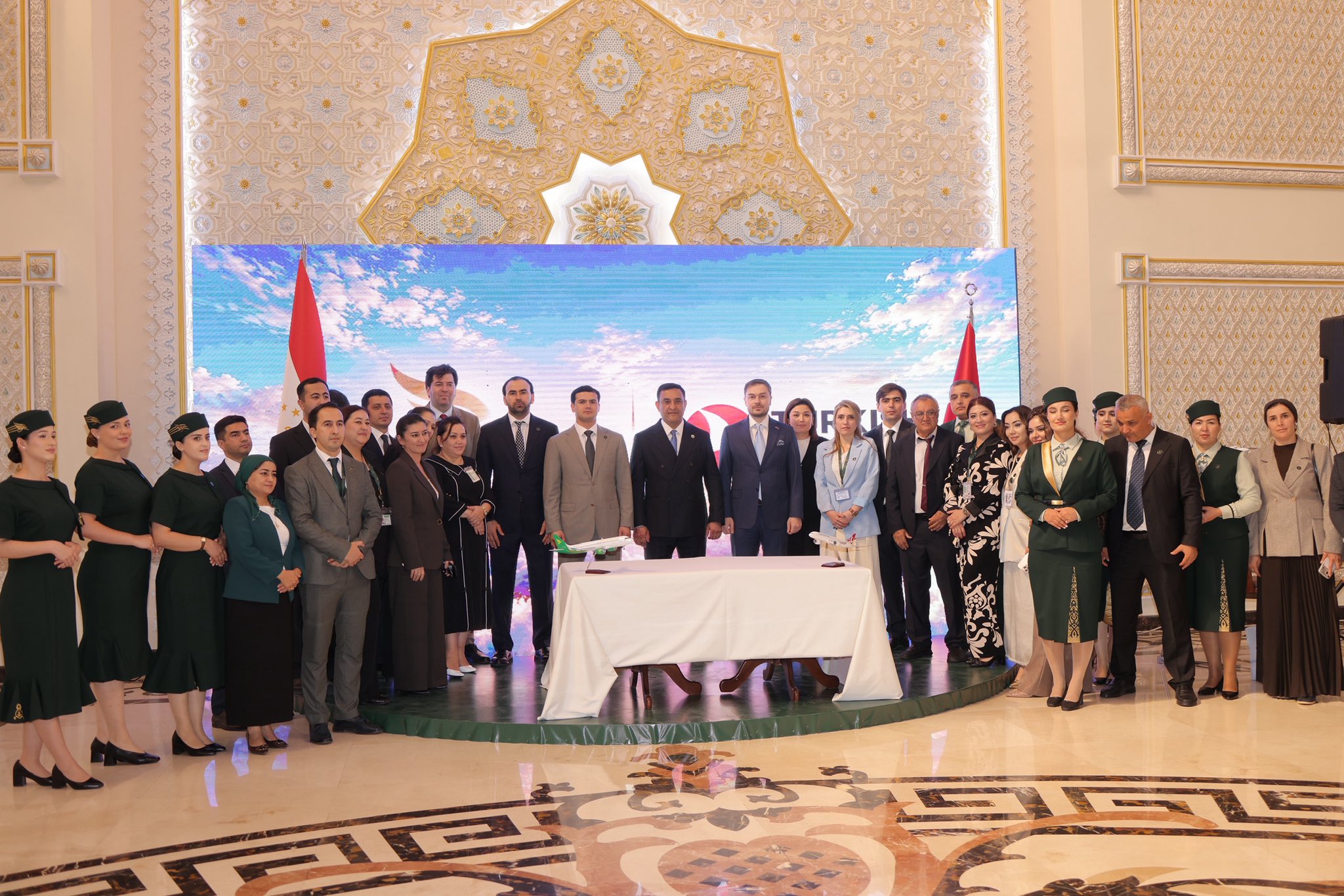 Participants of the signing ceremony