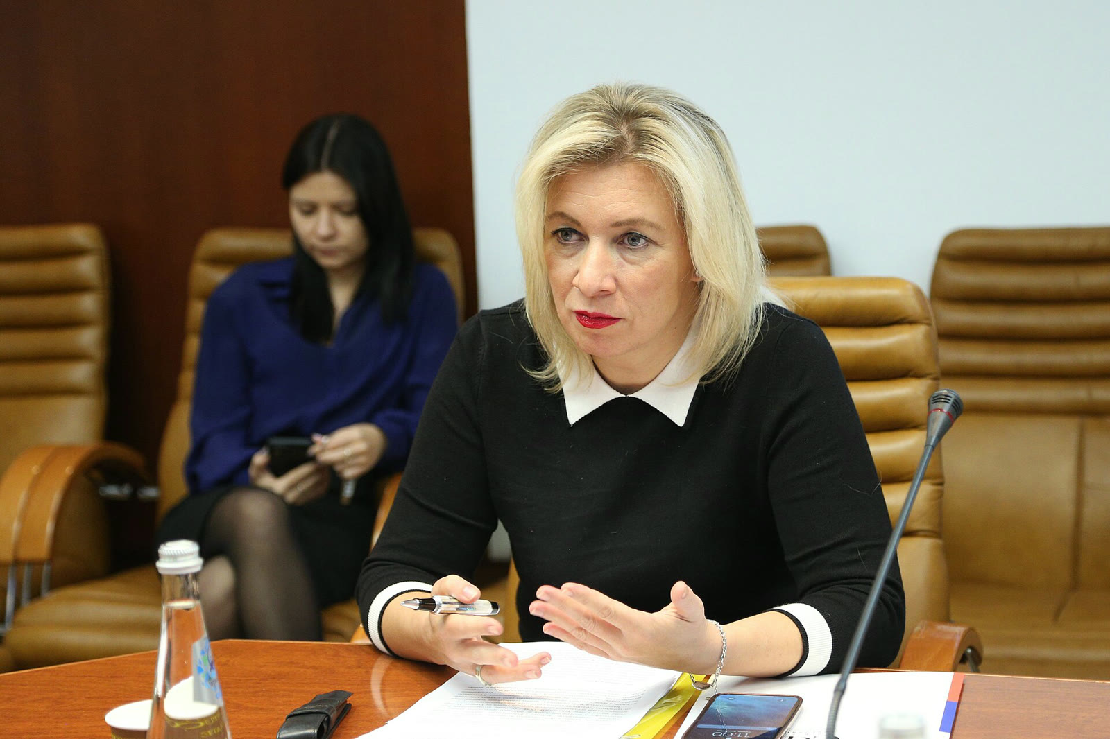 Rusya Dışişleri Bakanlığı Sözcüsü Maria Zaharova (arşiv)