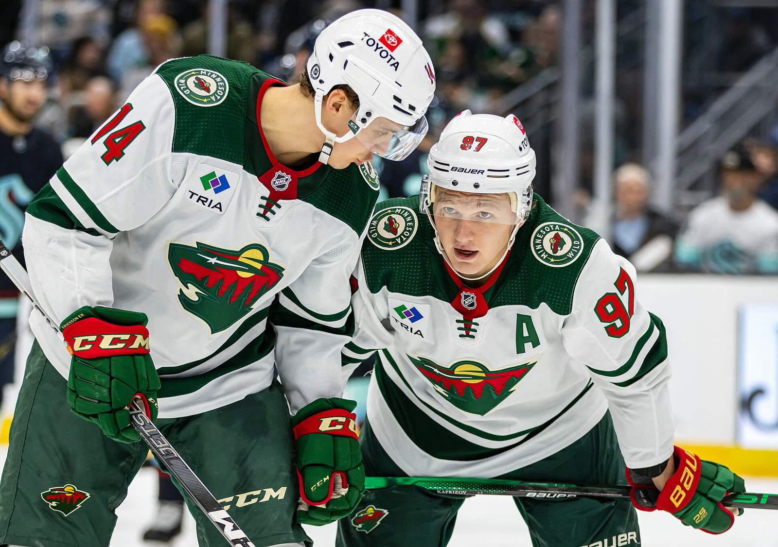 Minnesota Wild forması giyen Kirill Kaprizov (arşiv)