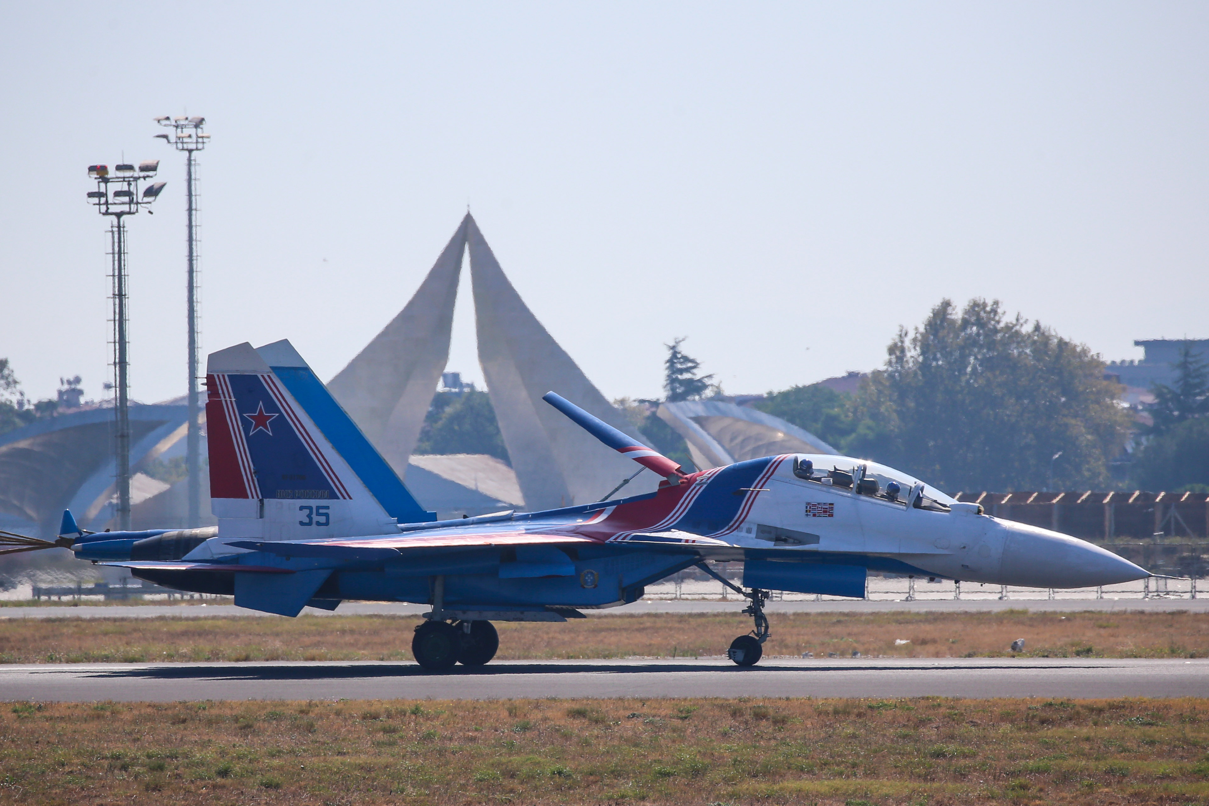 Su-30SM fighter jets
