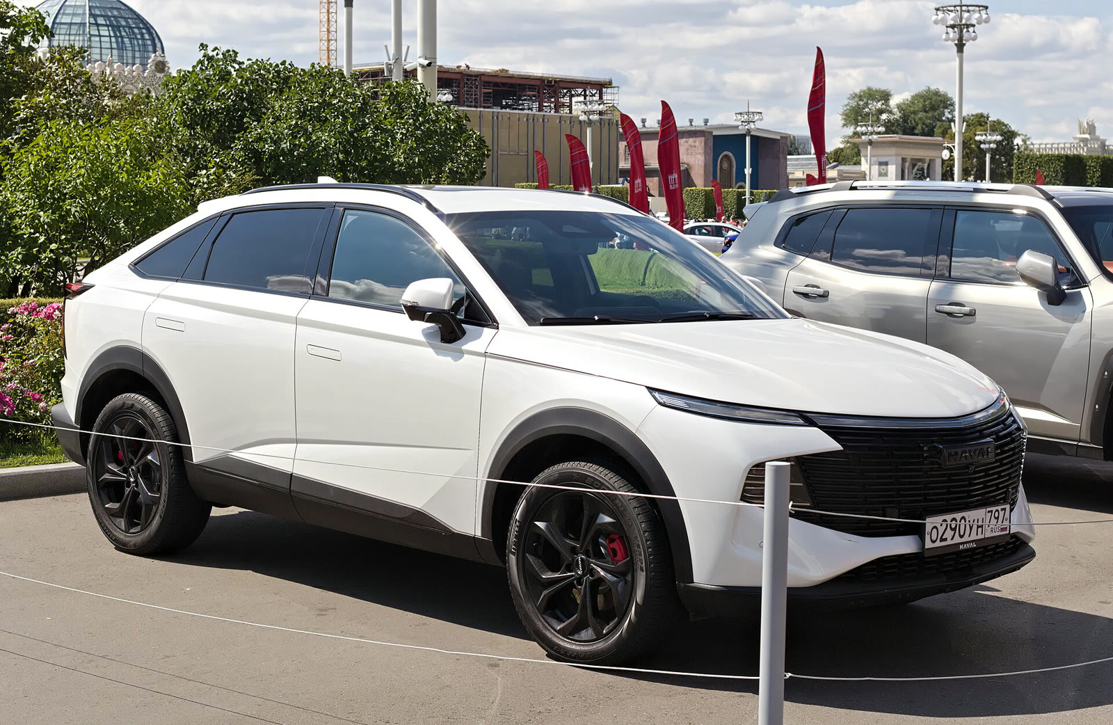 Китайский автомобиль Haval на автосалоне в Москве (архив)