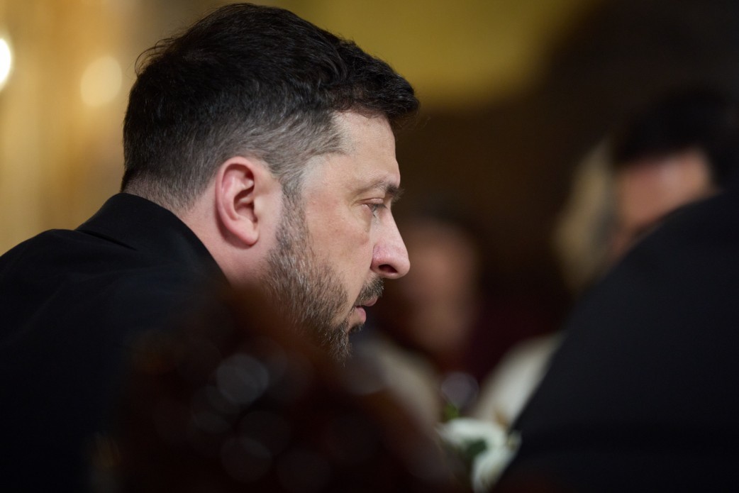 Ukrainian President Volodymyr Zelensky