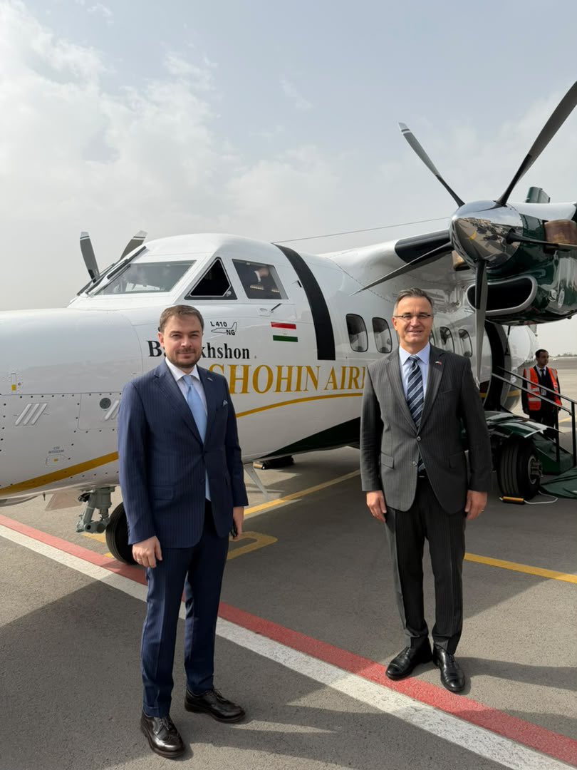 Shohin Airlines’ L-410 aircraft “Badakhshon”