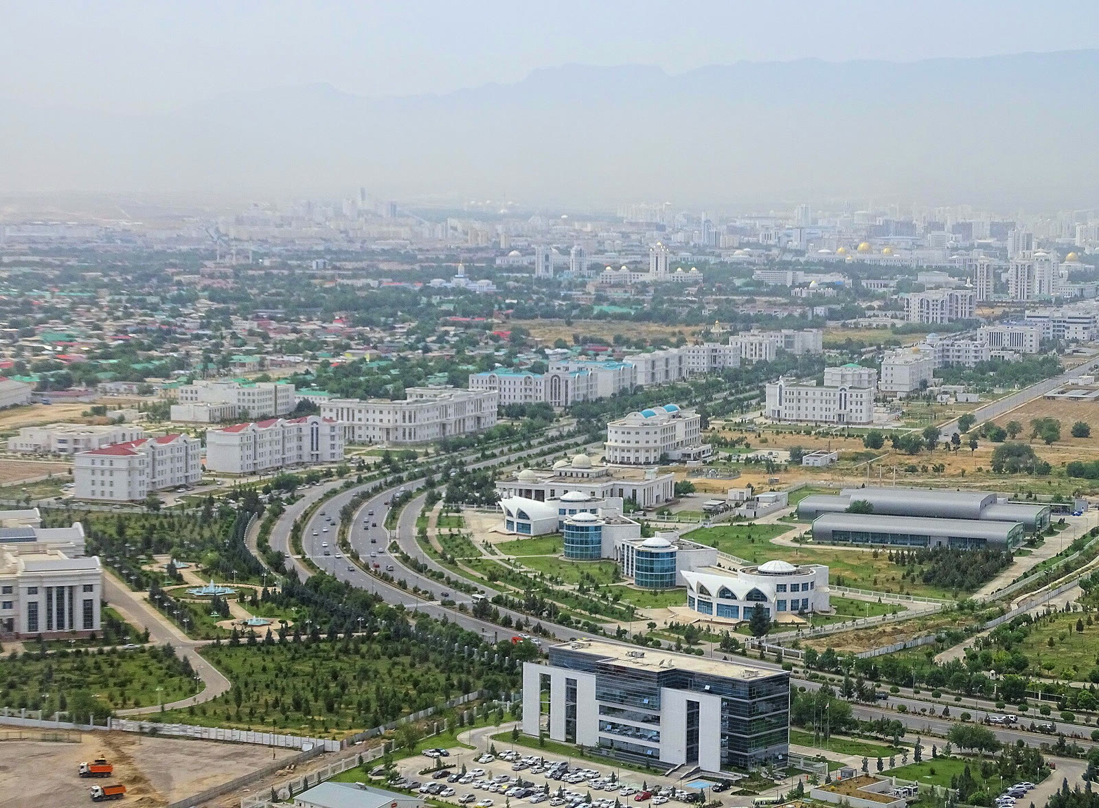 A view of Ashgabat (file photo)