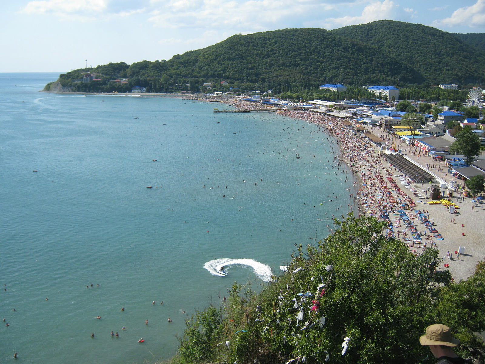 The beach at the Arkhipo-Osipovka resort (archive)