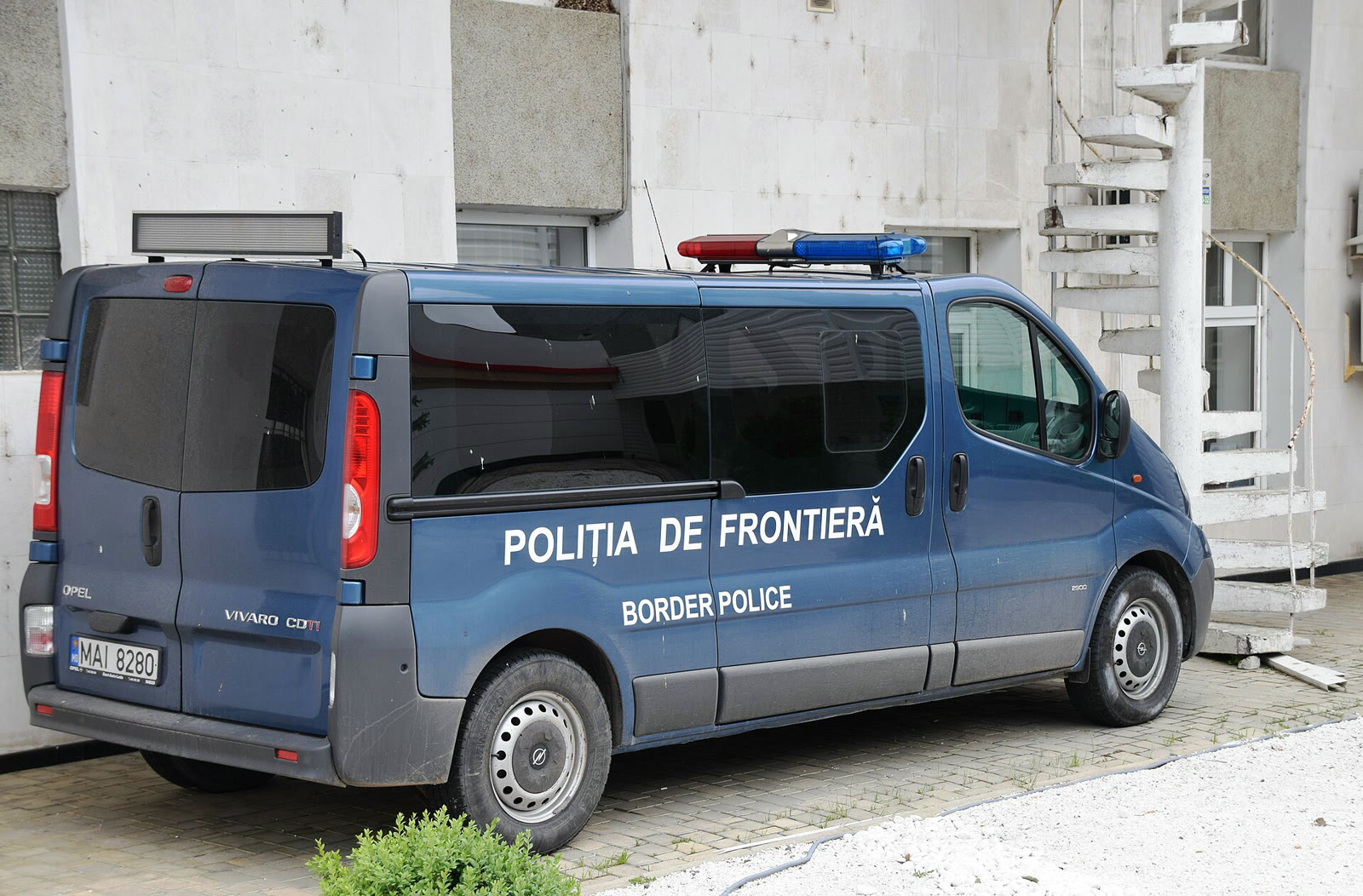 Moldova Sınır Polisine ait bir araç (arşiv)