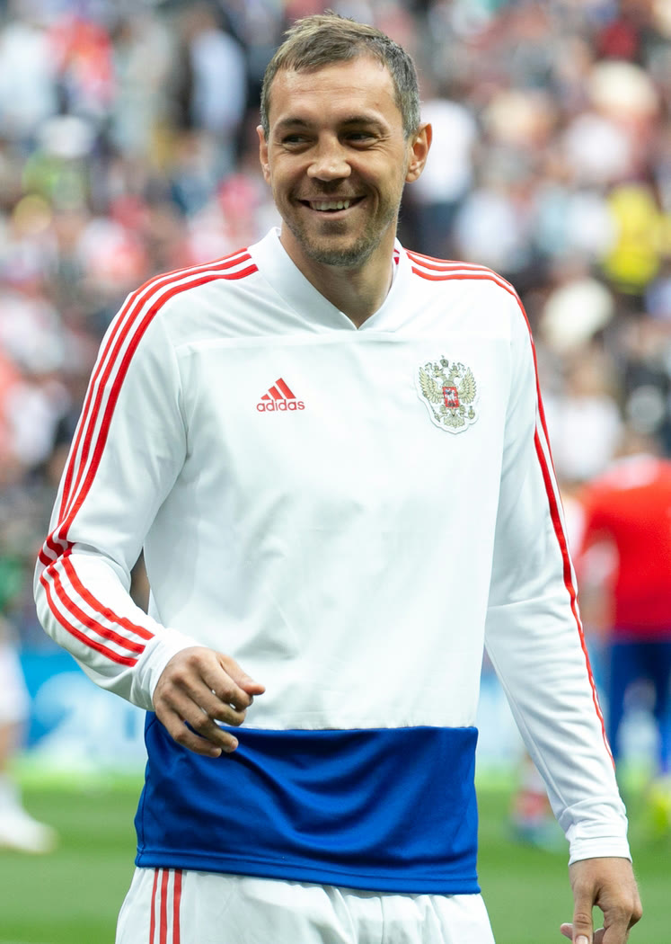 Dzyuba, Rusya Milli Takımı formasıyla (arşiv, 2018)