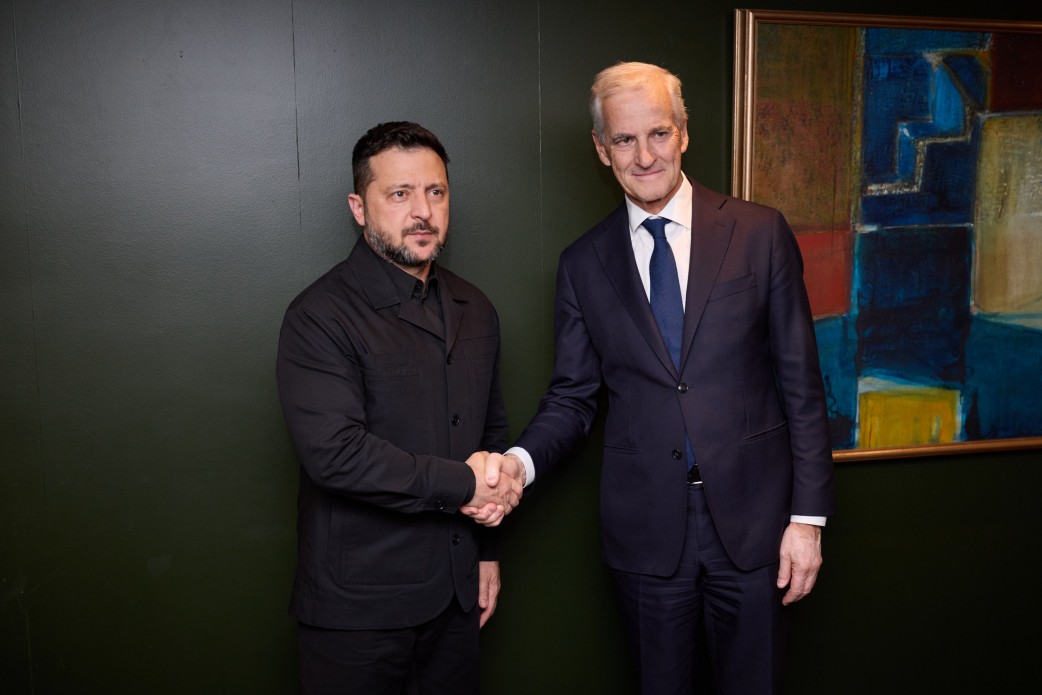 Zelenskyy during a visit to Norway (September 2026)