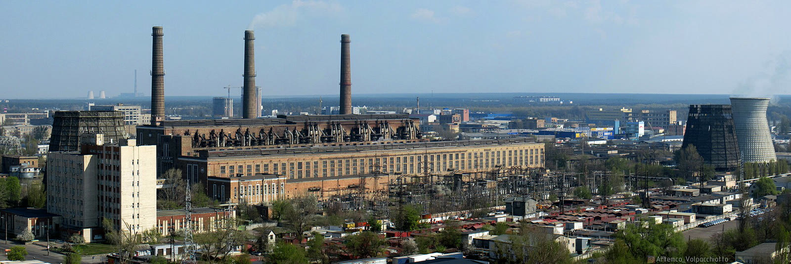 Kiev'deki Darnitsa termik santrali (arşiv)