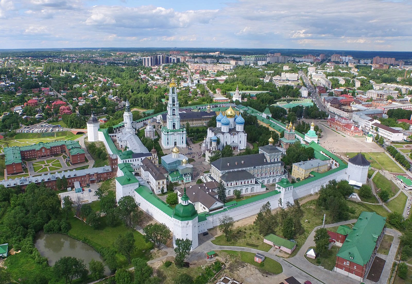 Krasnozavodsk yakınlarındaki Sergiyev Posad (arşiv)