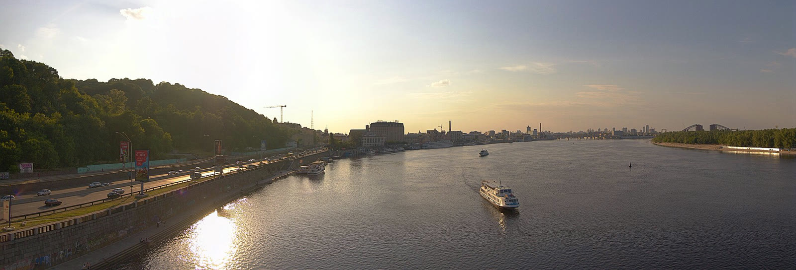 Kiev'de Dinyeper Nehri (arşiv)