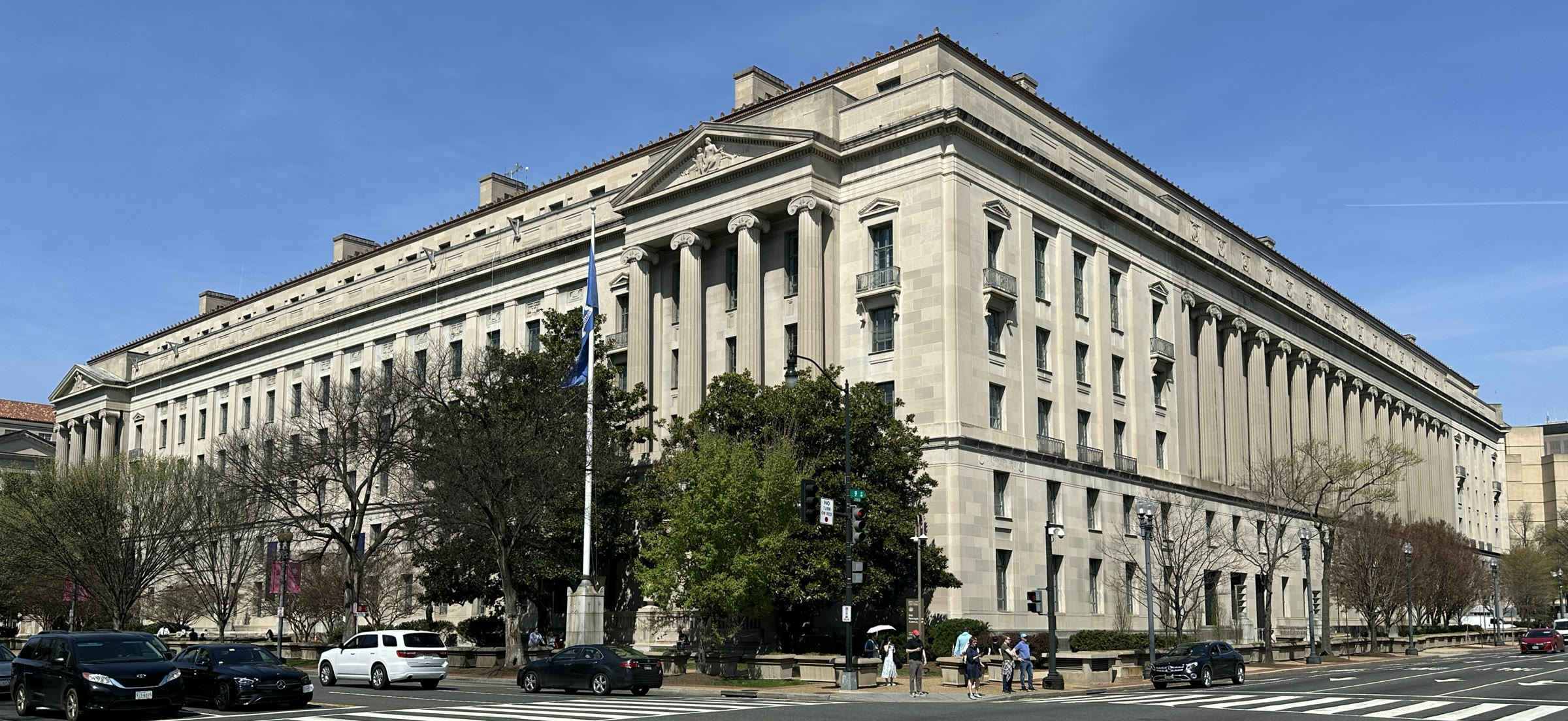 The U.S. Justice Department building in Washington (file photo)