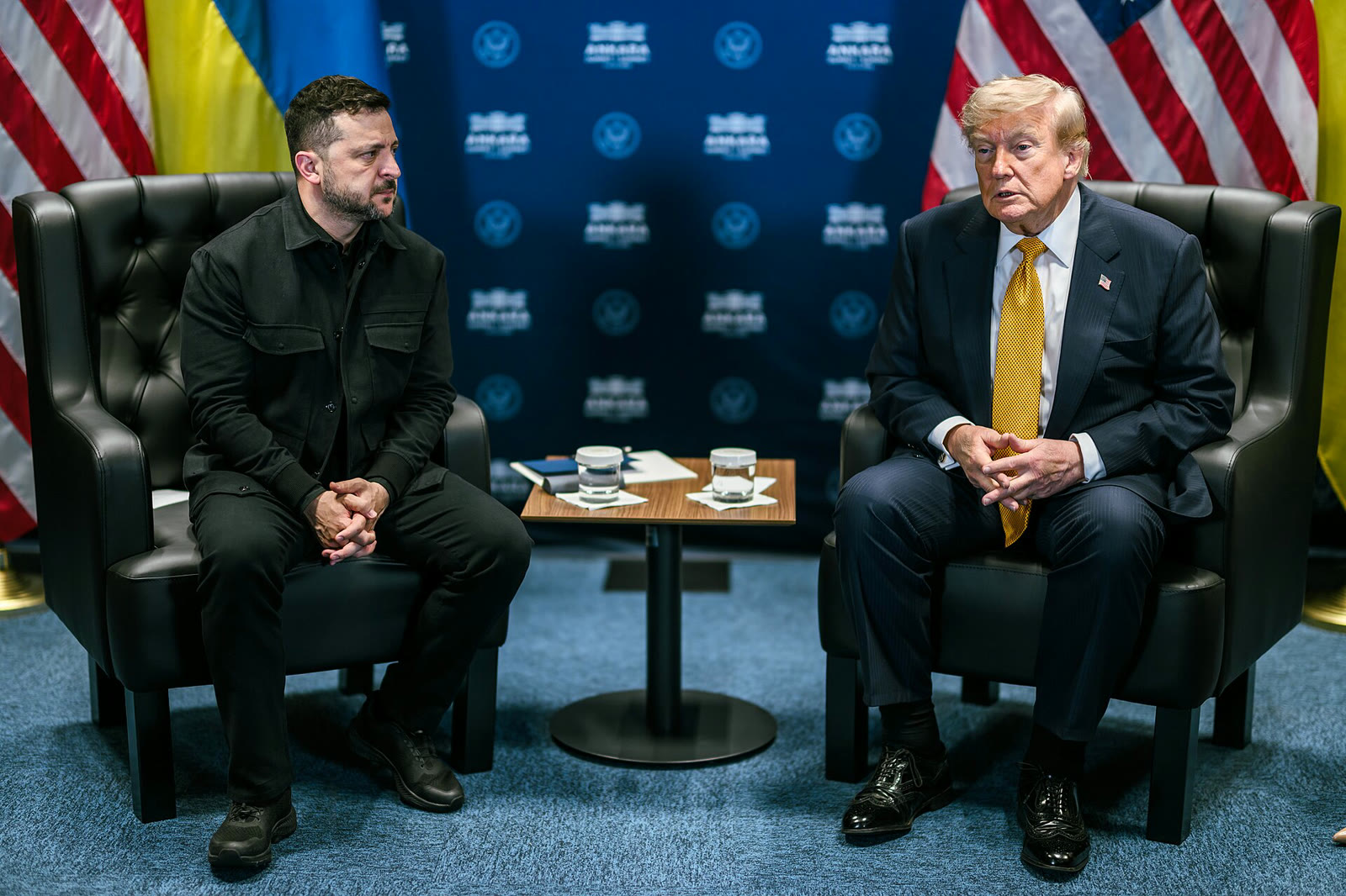 Trump and Zelenskyy at the NATO summit in Ankara, July 2026 (file photo)