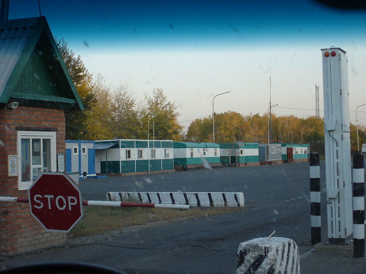 Пункт пропуска «Ольховка» на российско-казахстанской границе (архив)