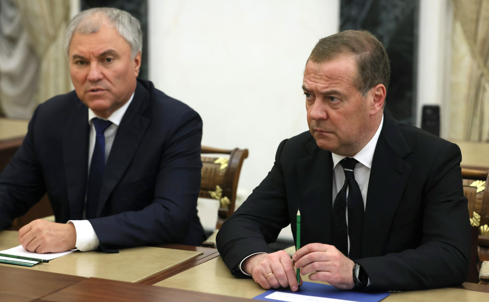 Медведев на совещании с постоянными членами Совета безопасности (архив)