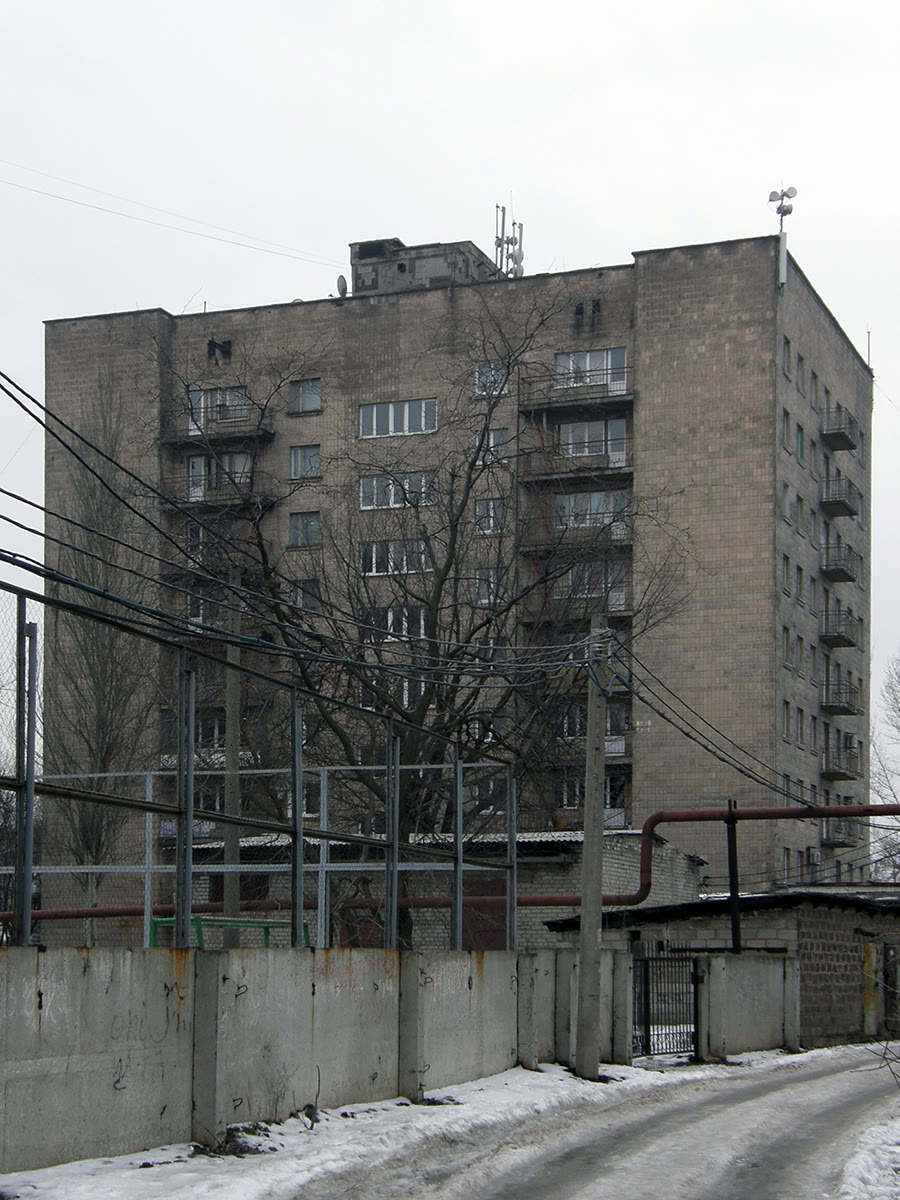 Donetsk'te bir yerleşim binası (arşiv)