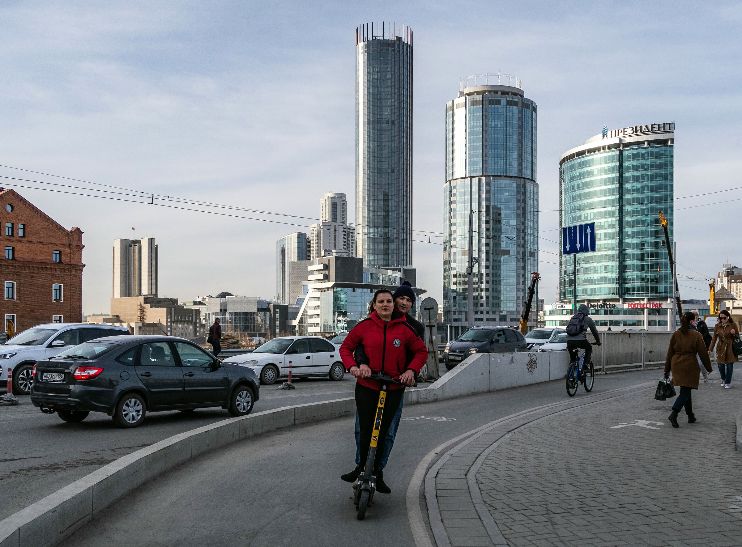 Business centers in Yekaterinburg (archive)