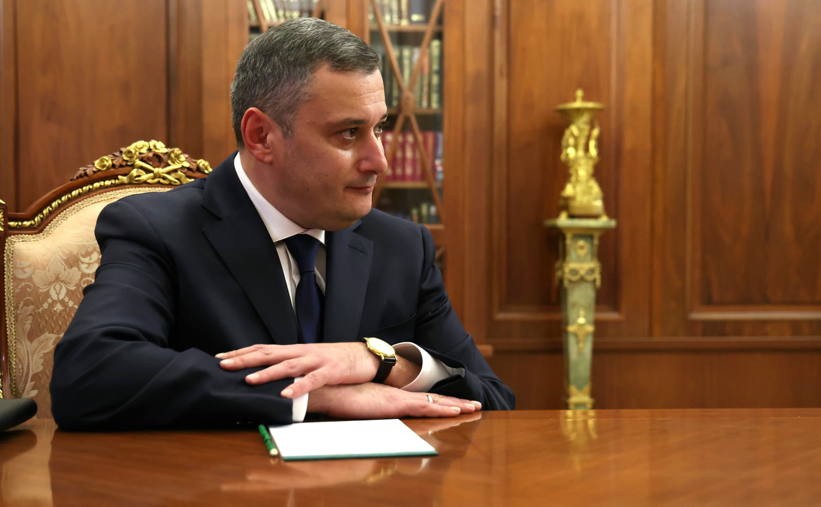 Kursk Governor Aleksandr Khinshtein (archive)