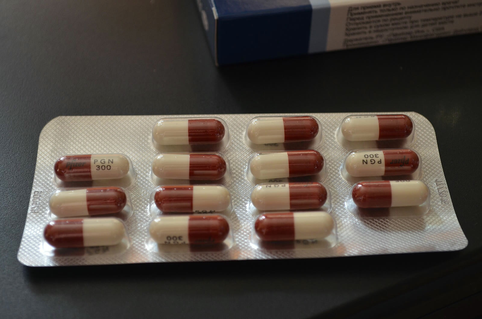 Pregabalin içeren kapsüller (temsilî)