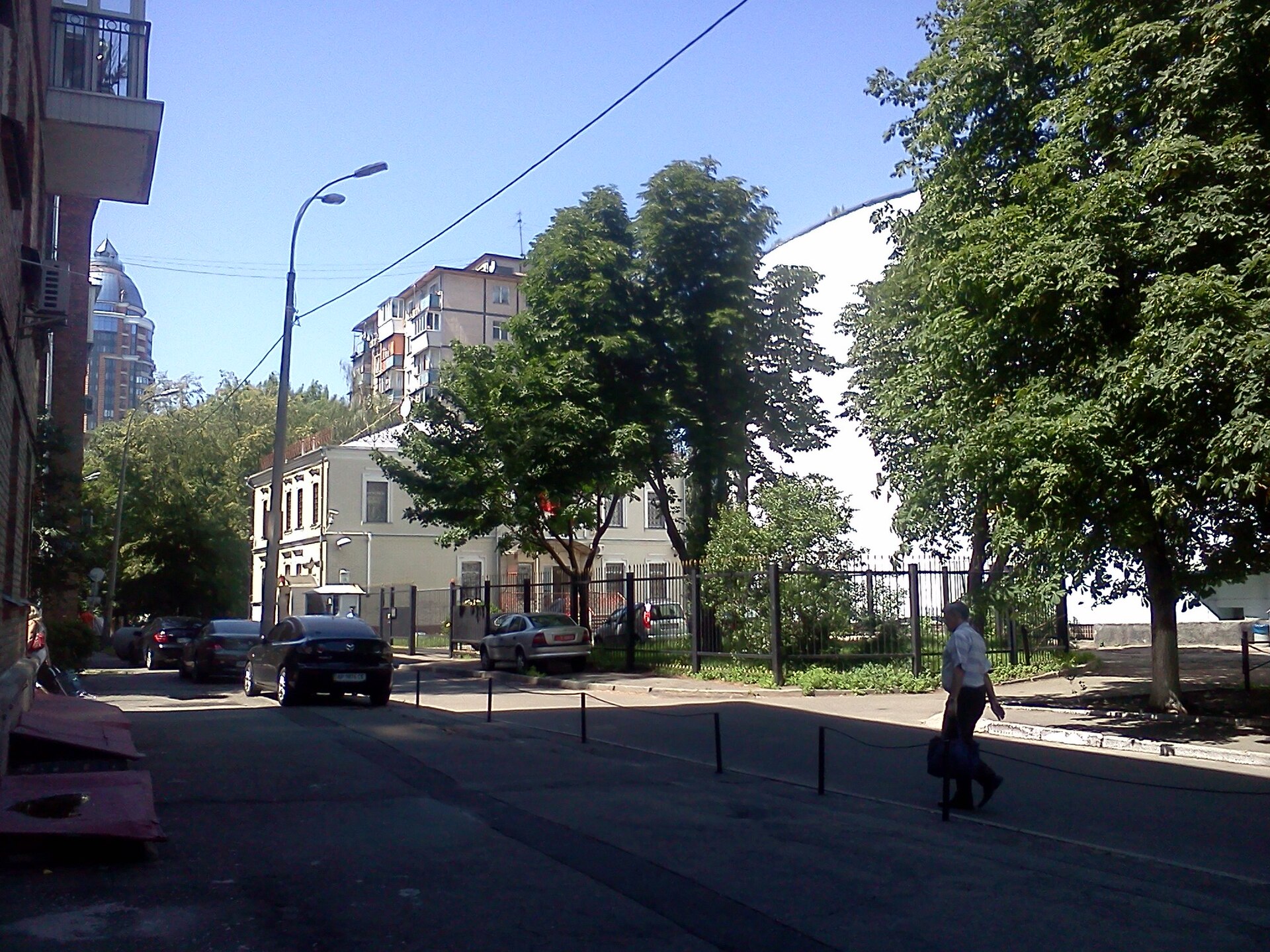 The street of the Turkish Embassy in Kyiv (archive)
