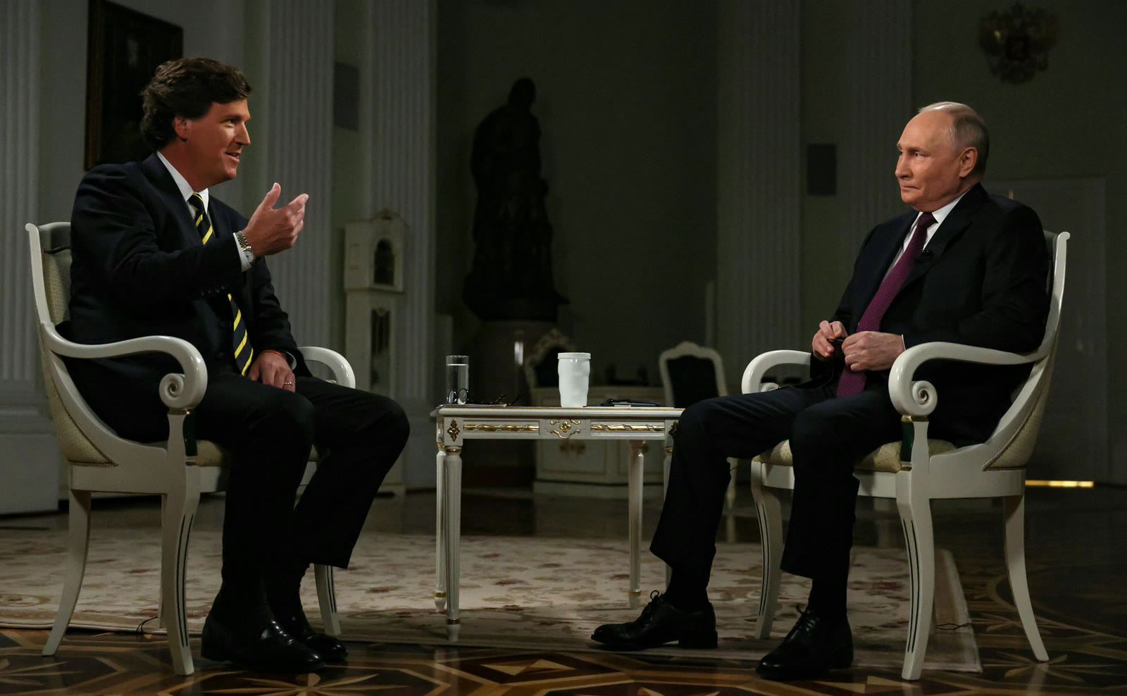 Putin’in ABD’li gazeteci Tucker Carlson’a verdiği röportaj (Şubat 2024)