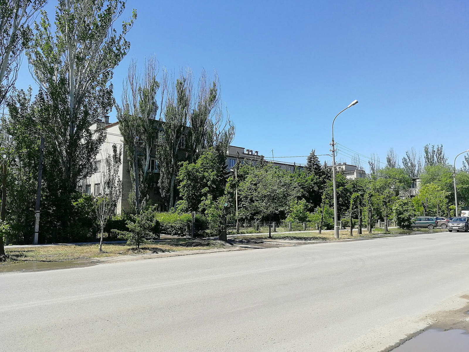 Volgograd bölgesindeki Voljski kentinden bir görünüm (arşiv)