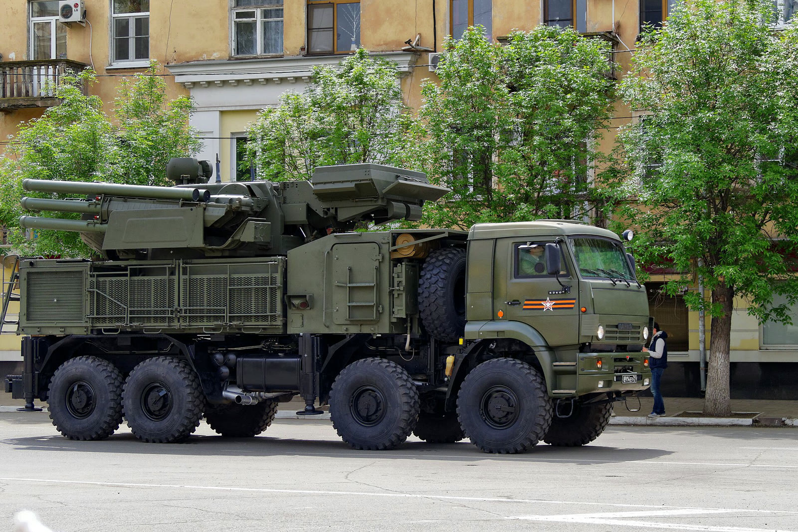Зенитный ракетно-пушечный комплекс «Панцирь-С1» (архив)