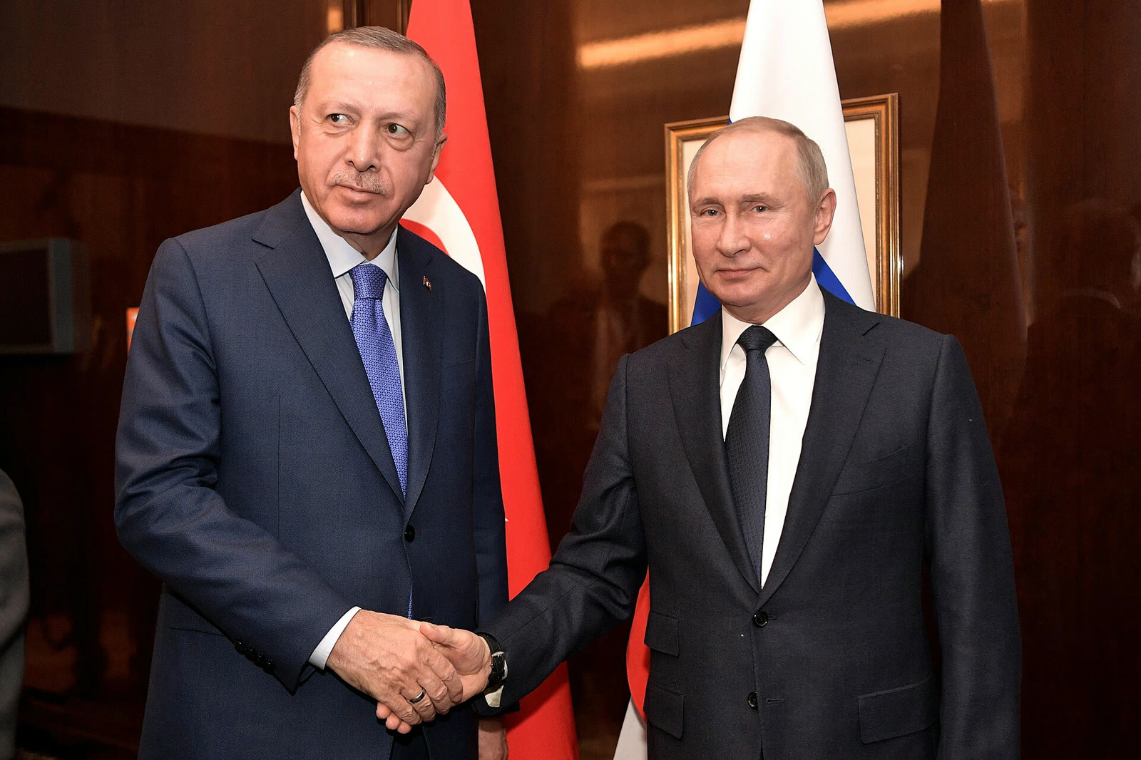Владимир Путин и Реджеп Тайип Эрдоган (архив)