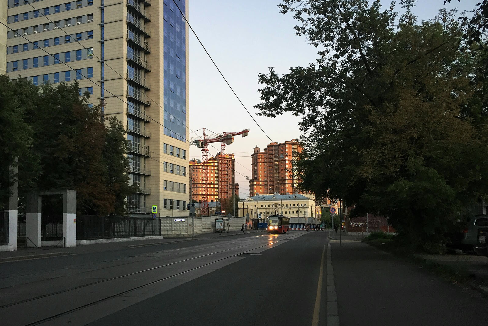 Rusya Soruşturma Komitesi’nin Moskova’daki binasının bulunduğu Baumanskaya Caddesi (arşiv)