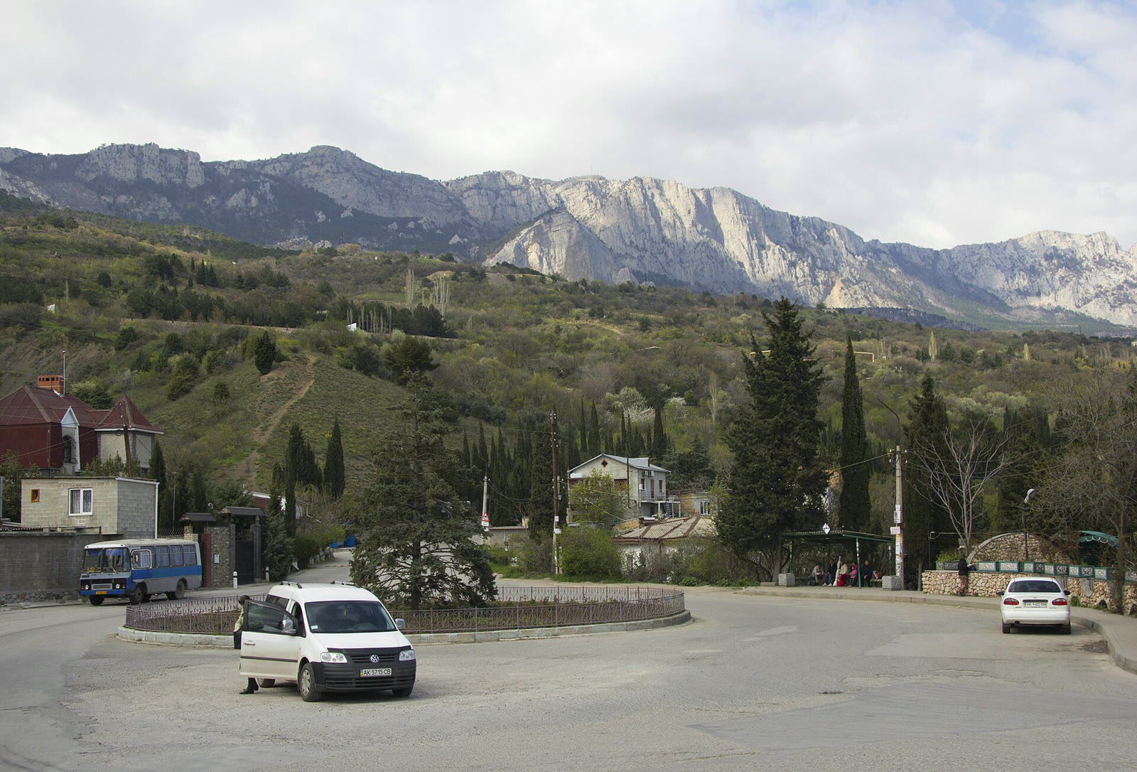 Kırım'ın güney kıyısındaki Simeiz yerleşimi
