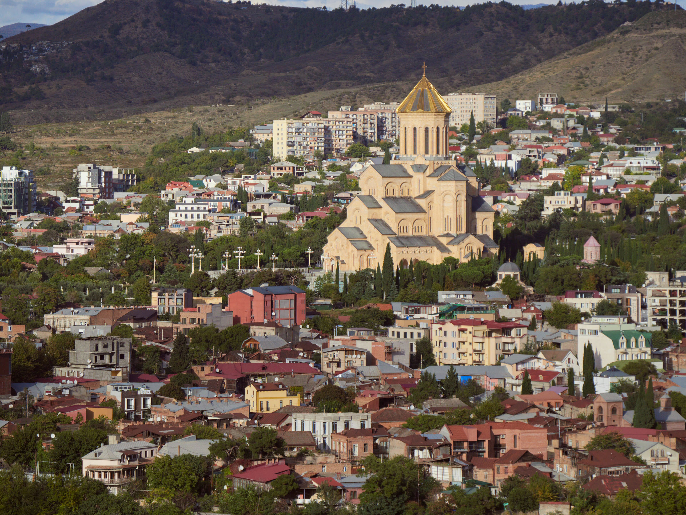 Тбилиси, столица Грузии (архив)