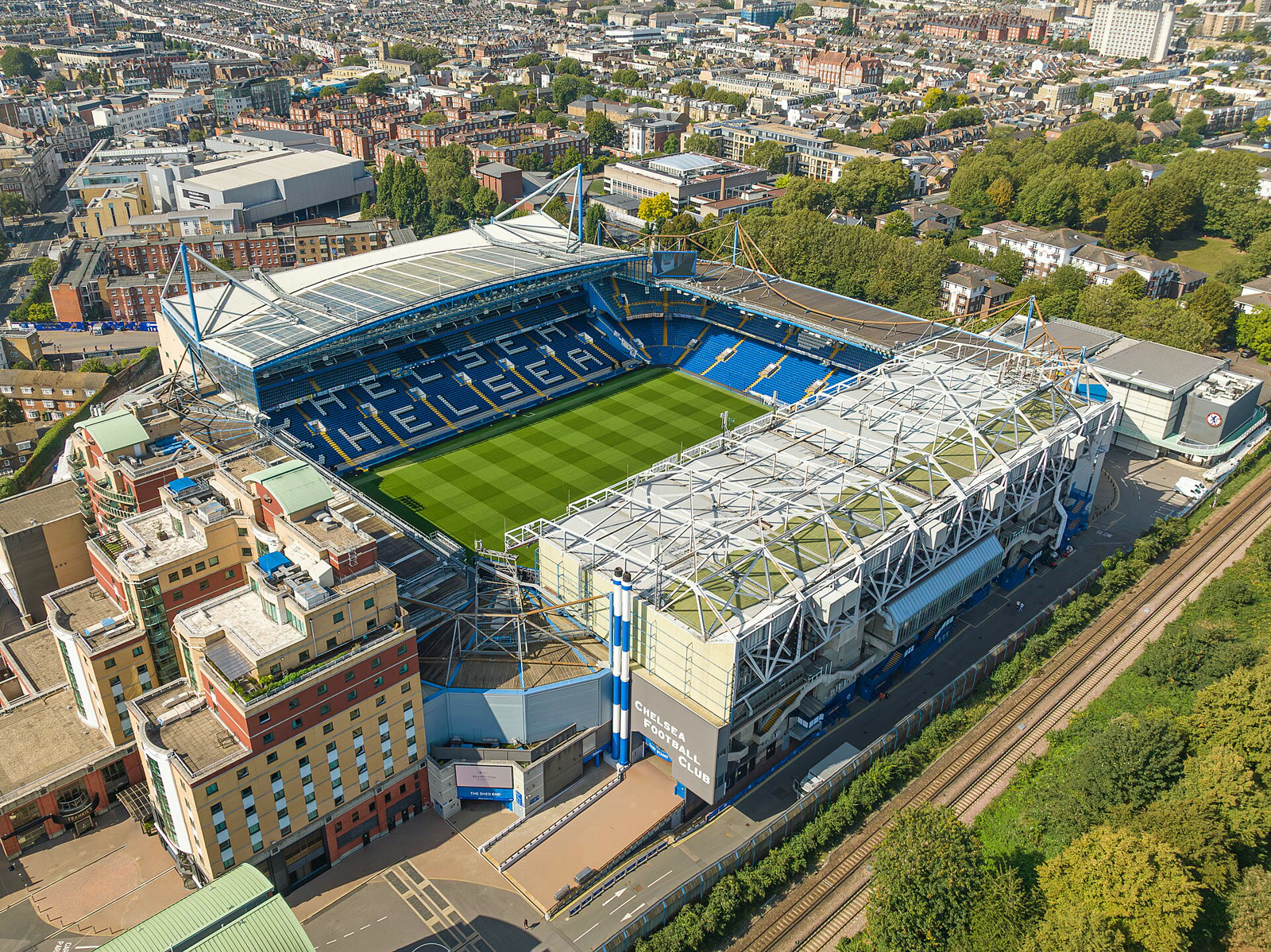 Chelsea’nin Londra’daki stadı Stamford Bridge (arşiv)