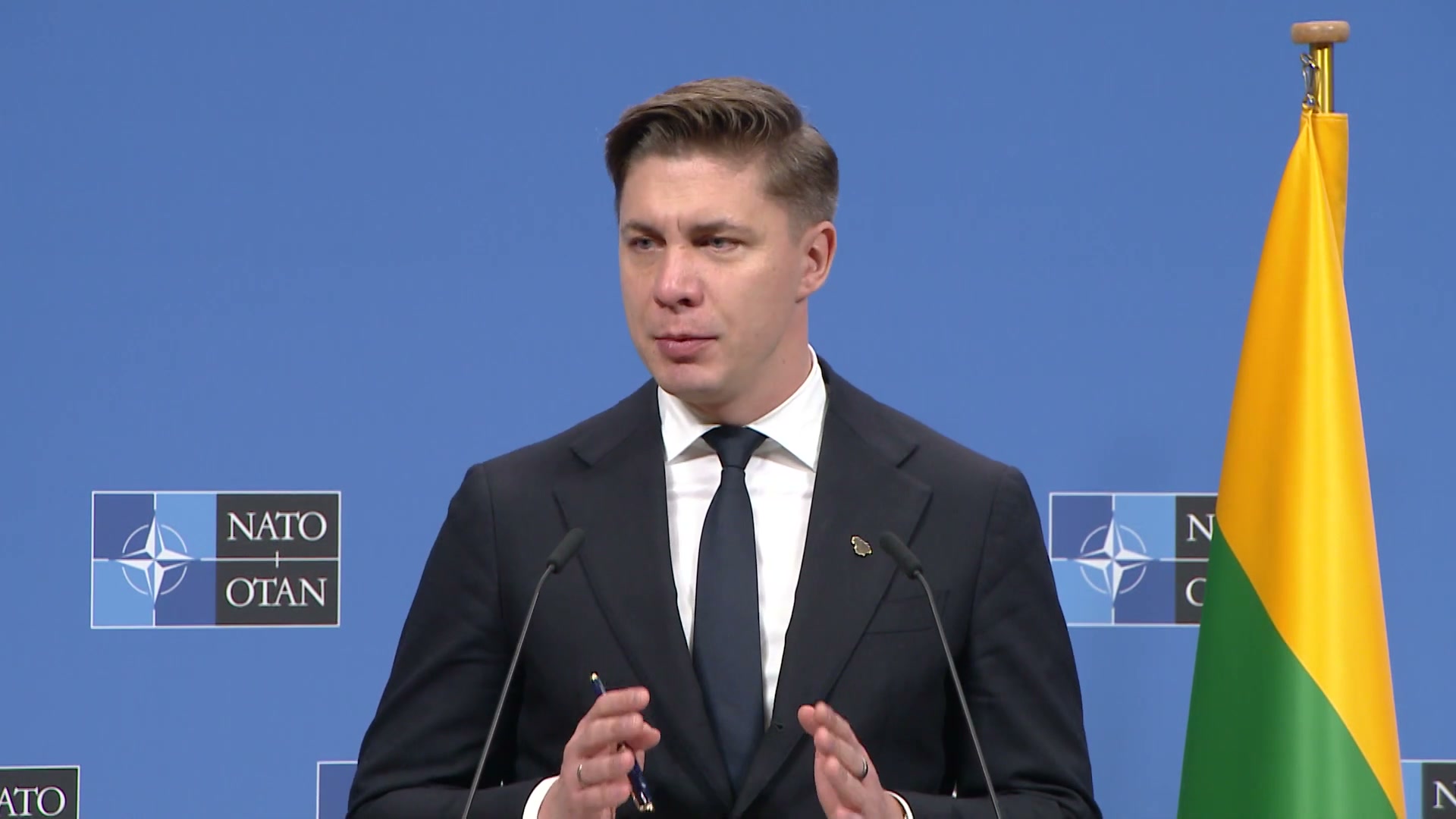 Премьер-министр Литвы Миндаугас Синкявичюс