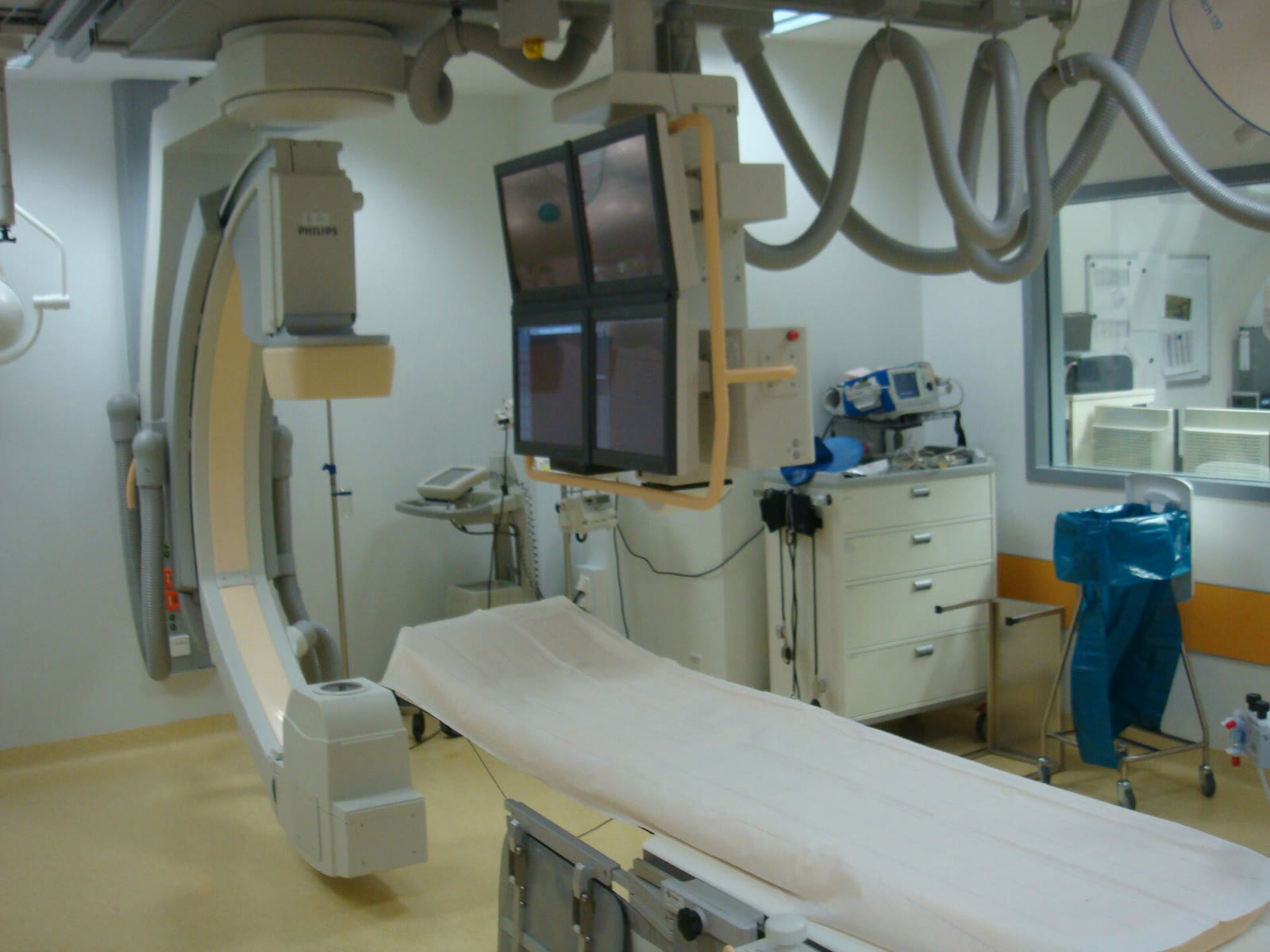 A catheterization laboratory (illustrative)