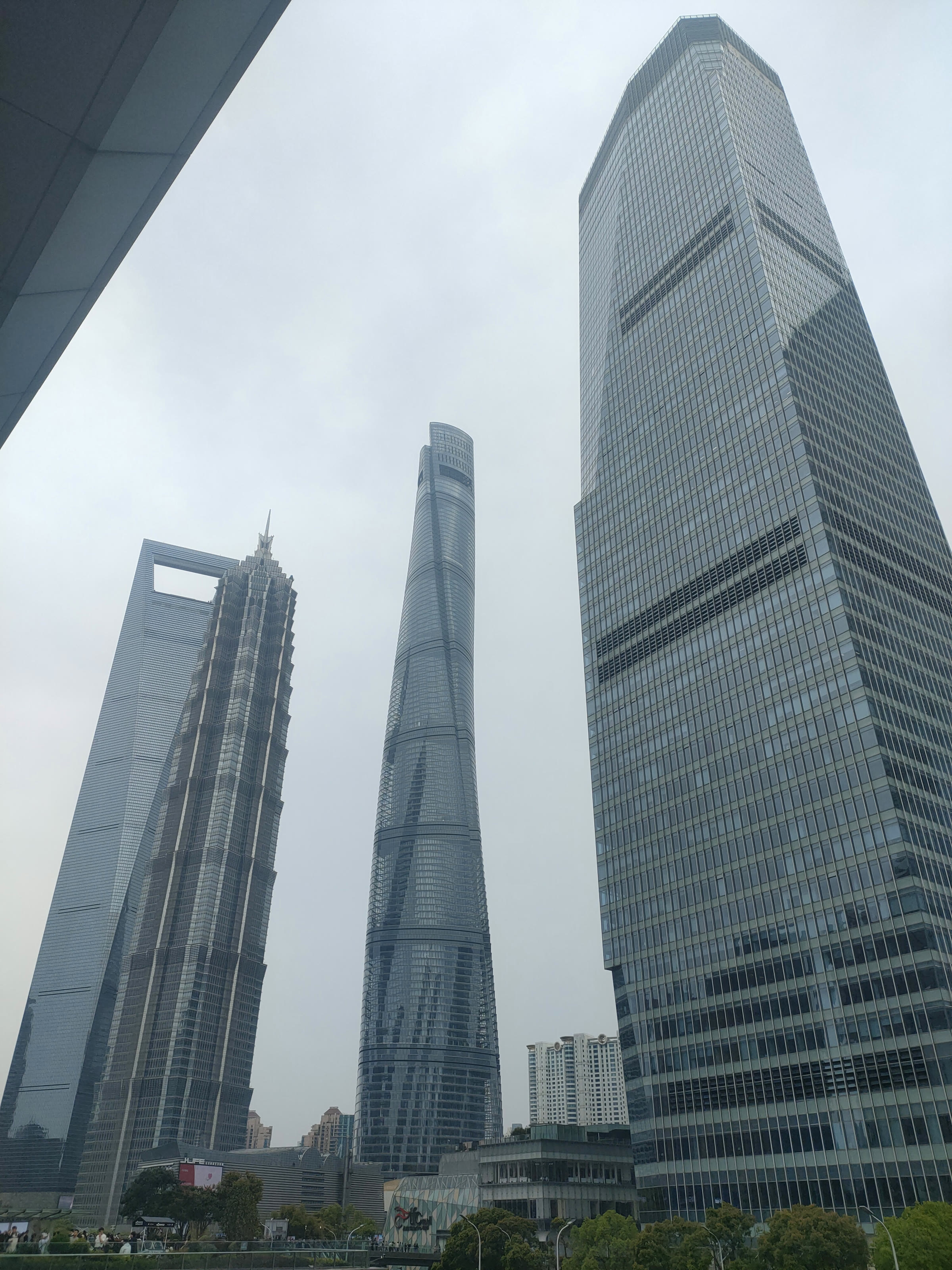 Skyscrapers in Shanghai’s Lujiazui financial district