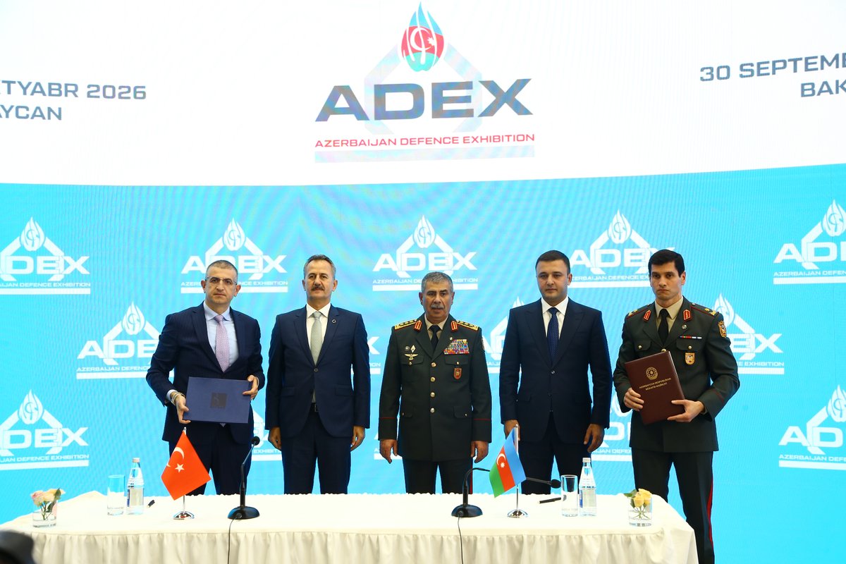 Одна из церемоний подписания на ADEX 2026