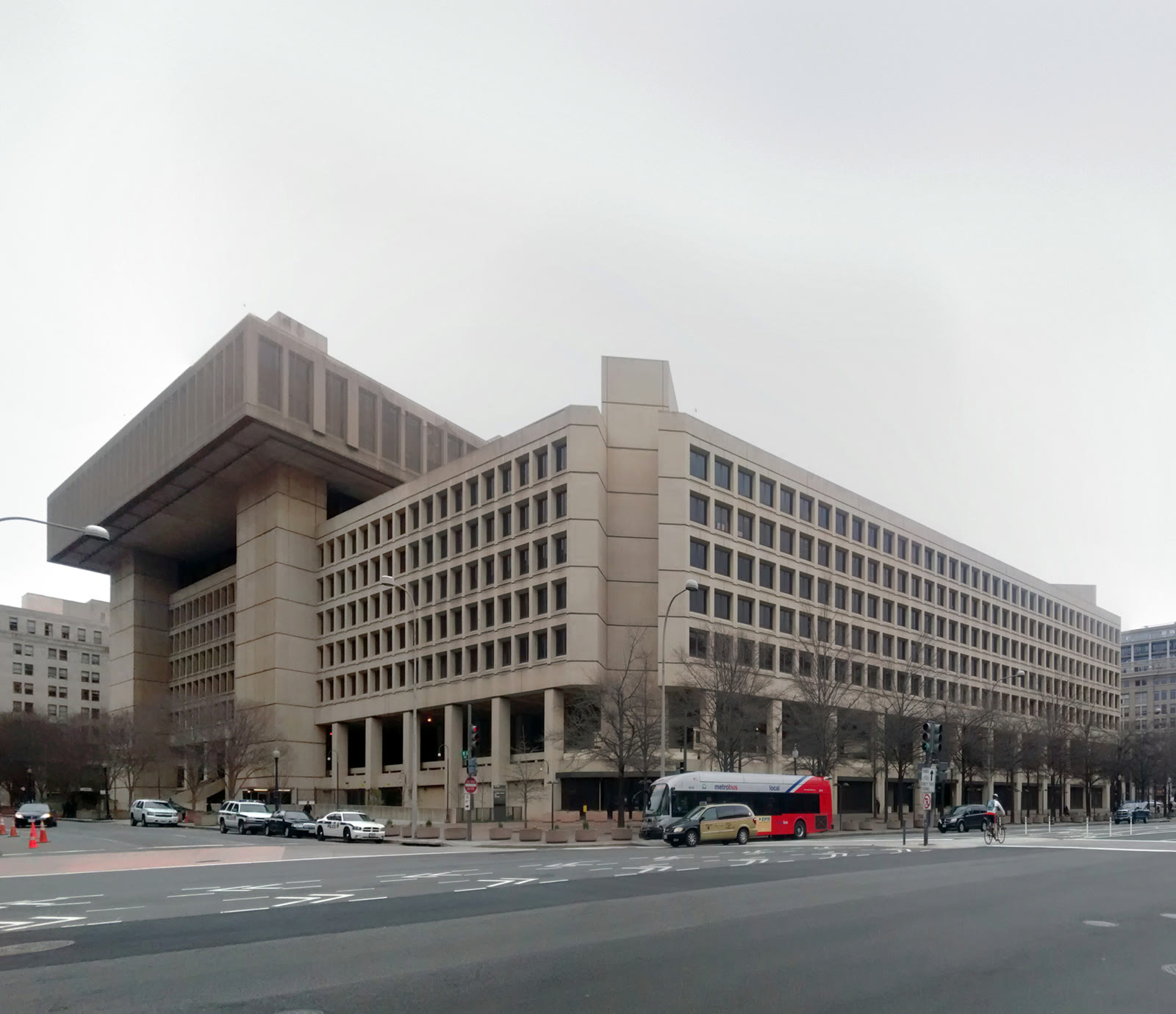 The FBI’s J. Edgar Hoover Building headquarters in Washington