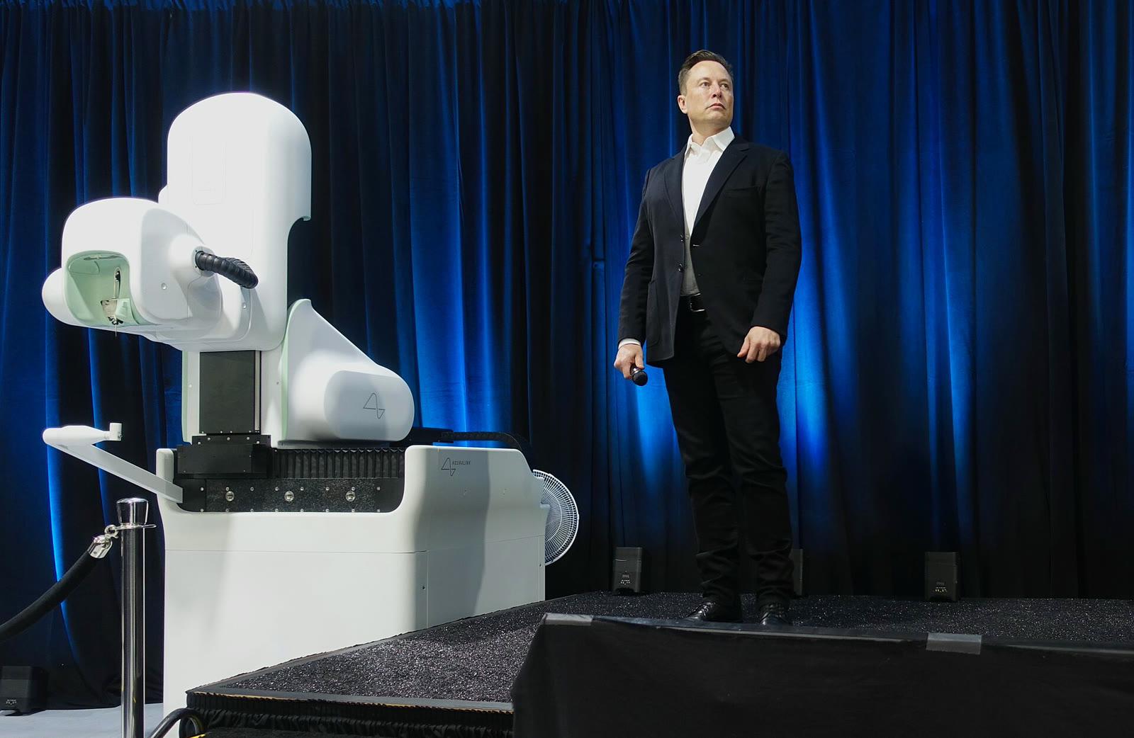 Илон Маск на презентации Neuralink (архив, 2020)