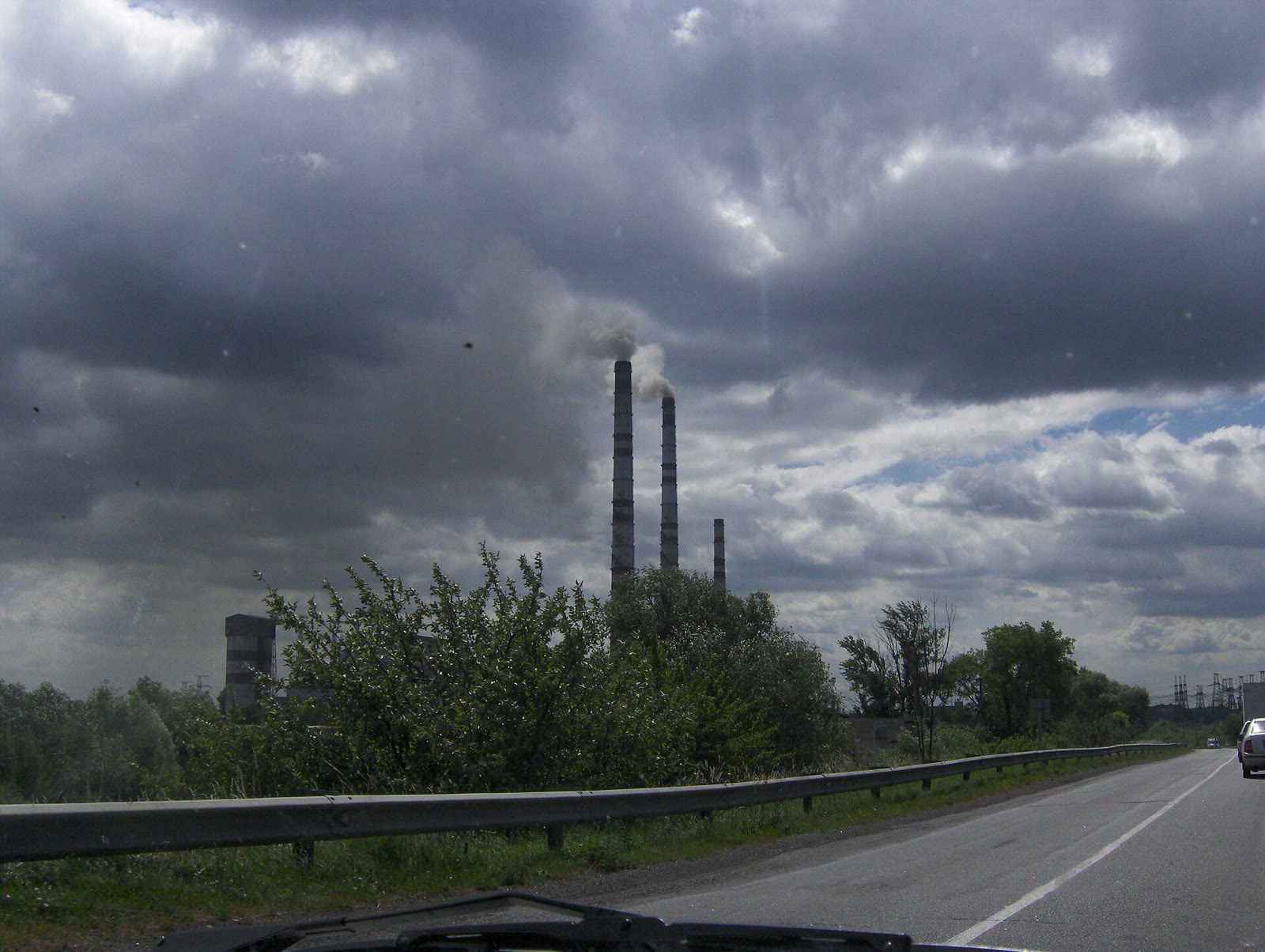 Burshtyn thermal power plant in Ukraine (archive)