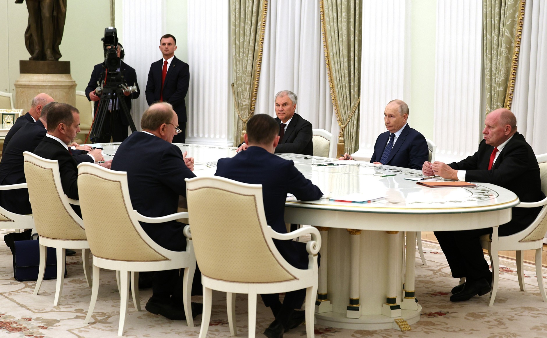 Kremlin'deki toplantıdan genel görünüm
