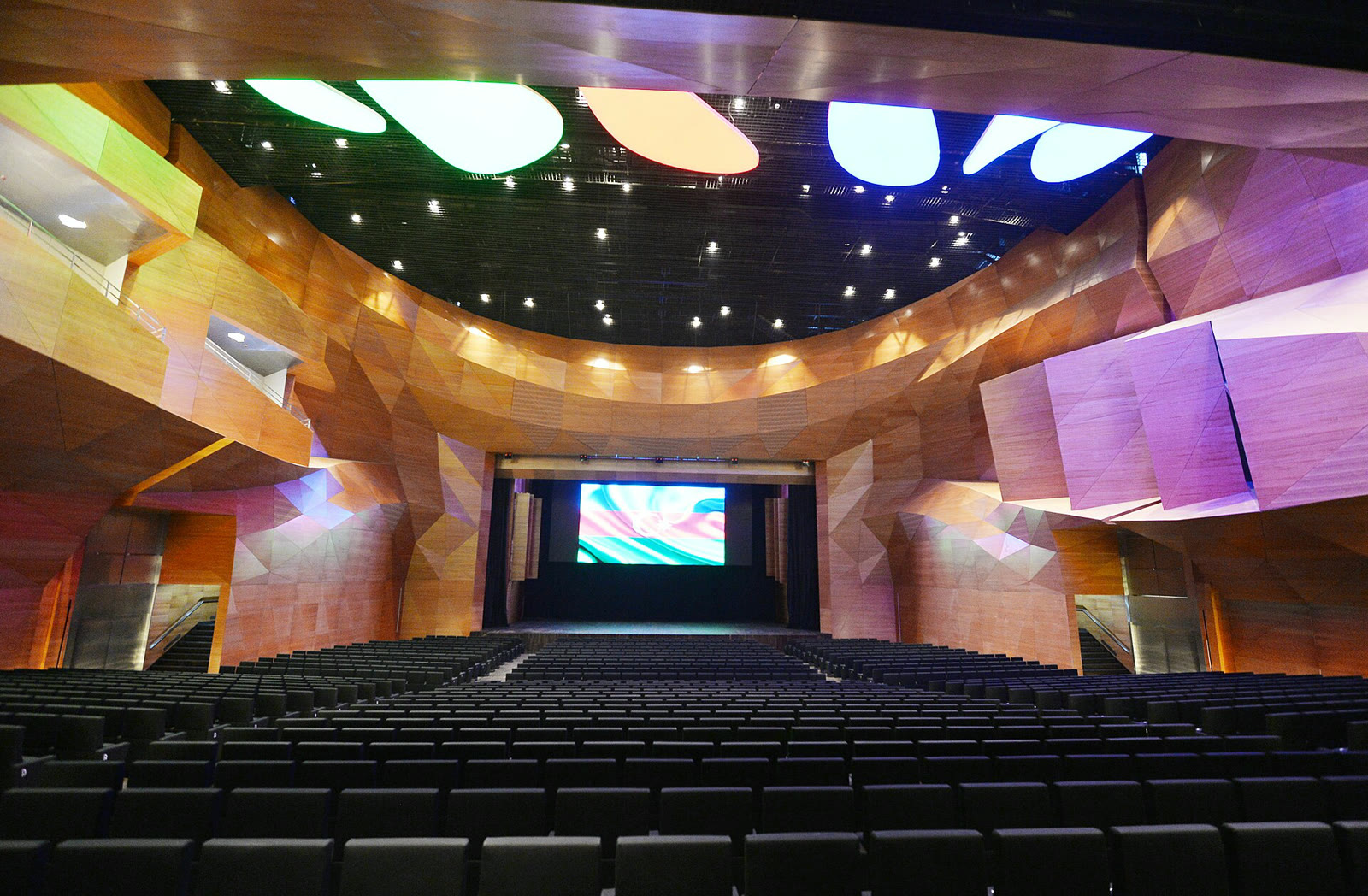 The Baku Congress Center, venue of the summit (file photo)