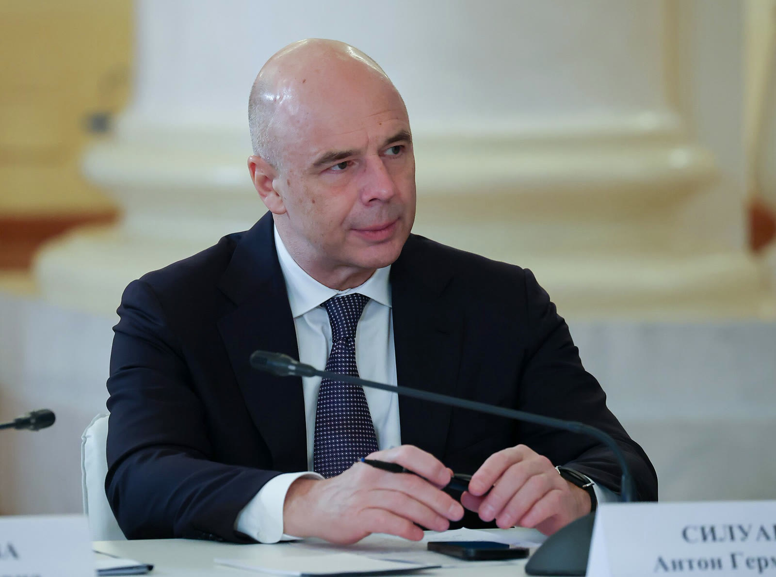 Rusya Maliye Bakanı Anton Siluanov (arşiv, 2025)
